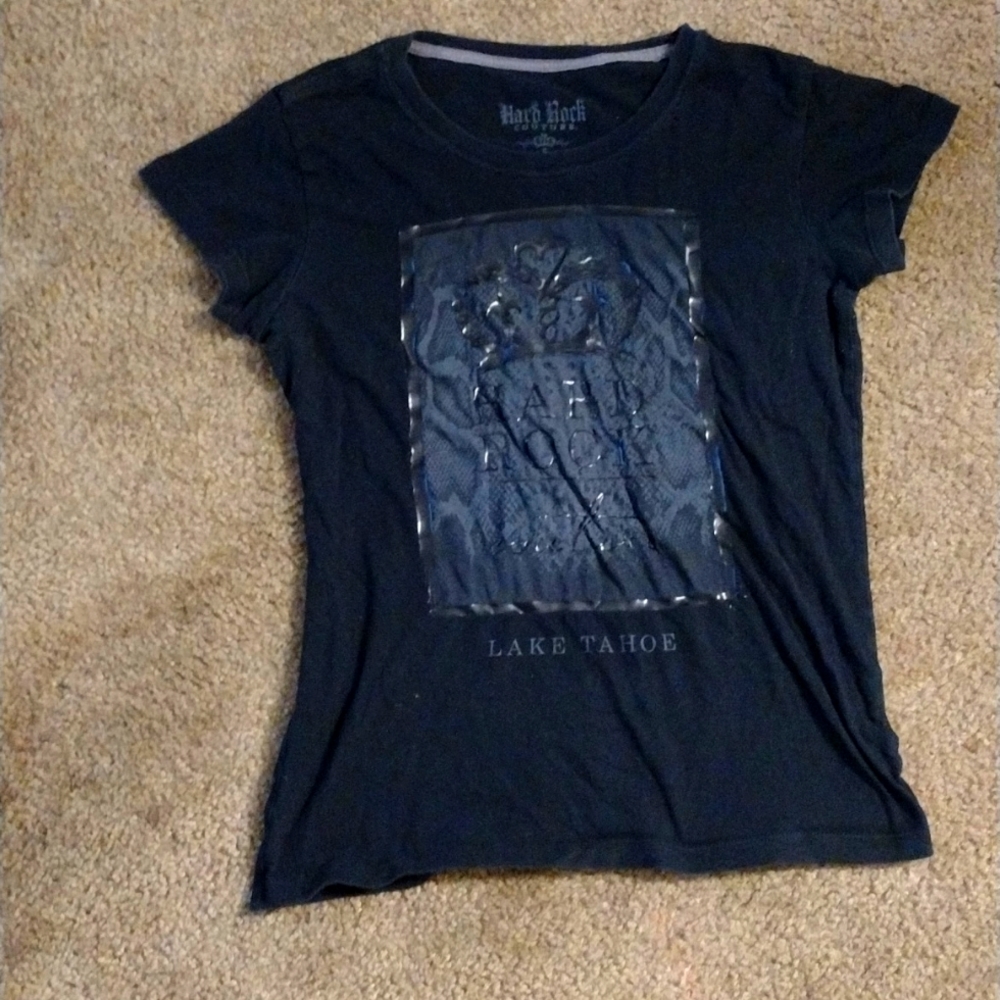 Black Hard Rock Couture Shirt